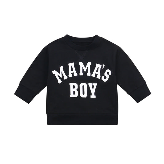 Mama's Long Sleeve Print T-shirt