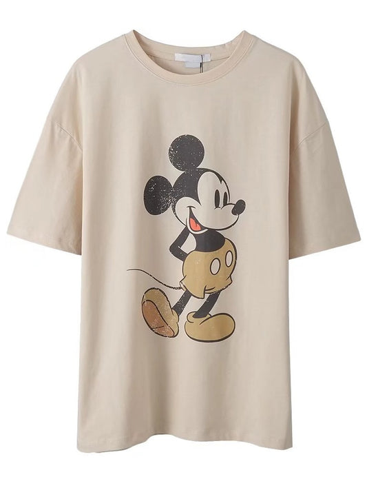 Disney Mickey Mouse Cartoon Print Tee