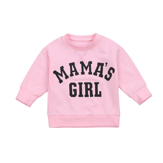 Mama's Long Sleeve Print T-shirt